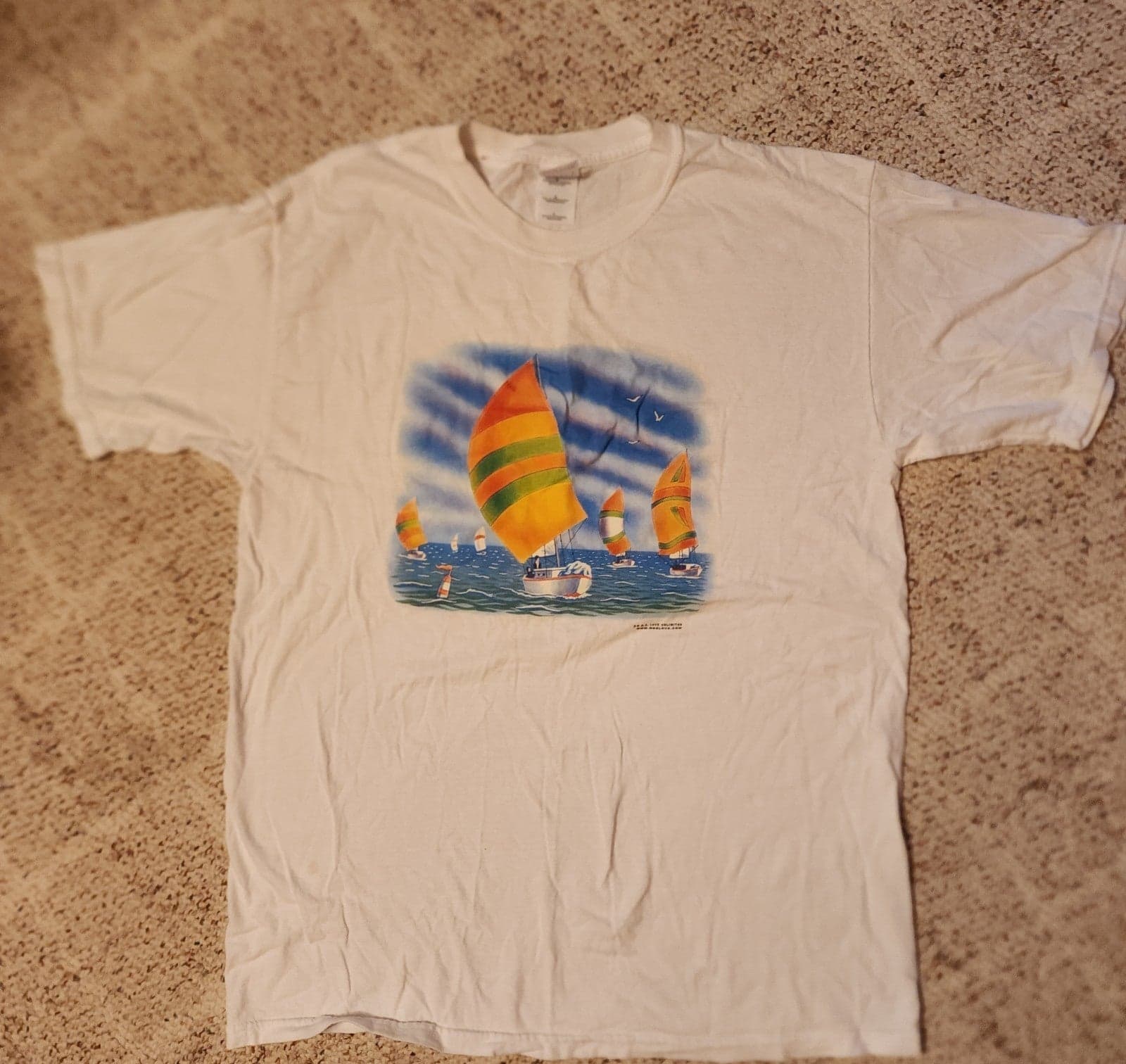 Sailboat T-shirt szL