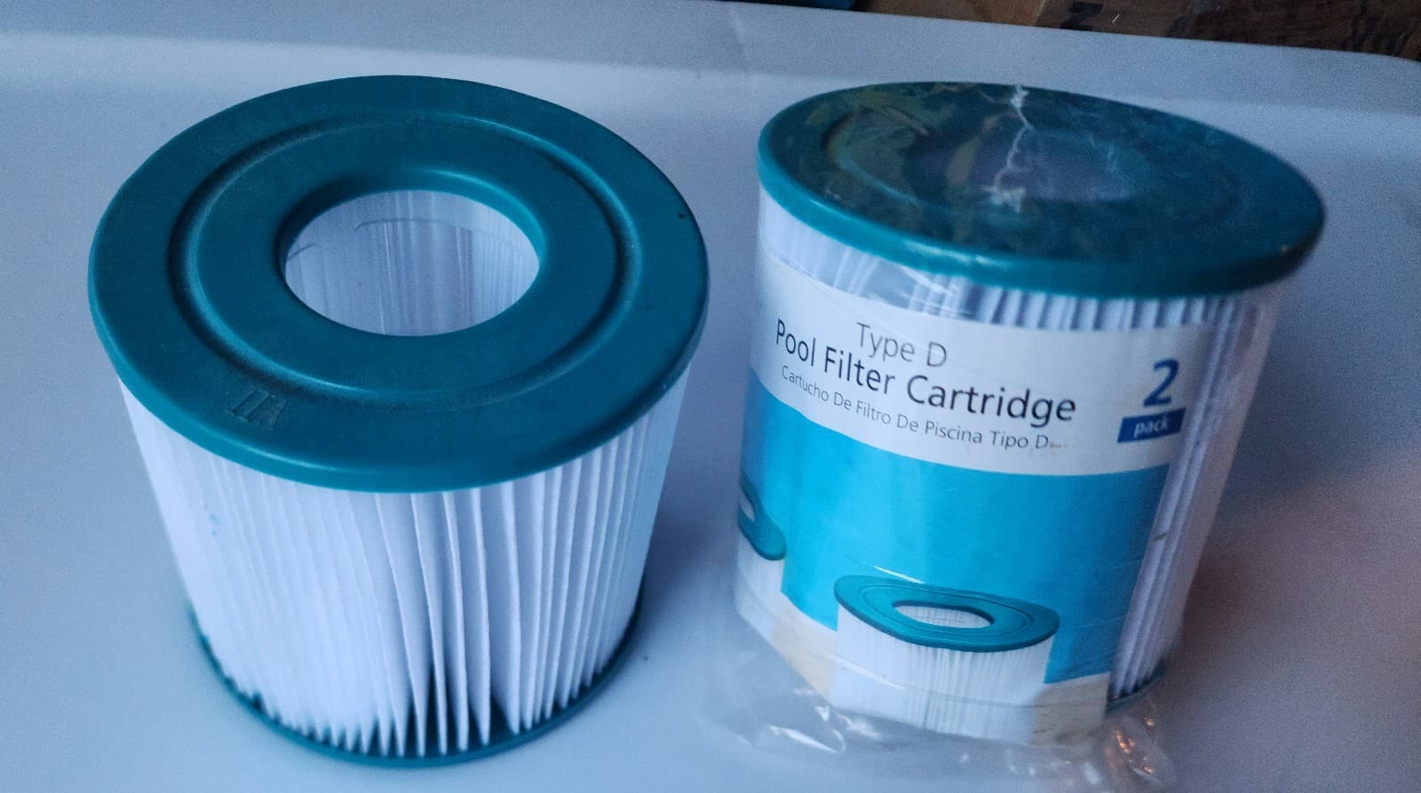 TYPE D Pool Pump Filter Cartridge - 2 Pack