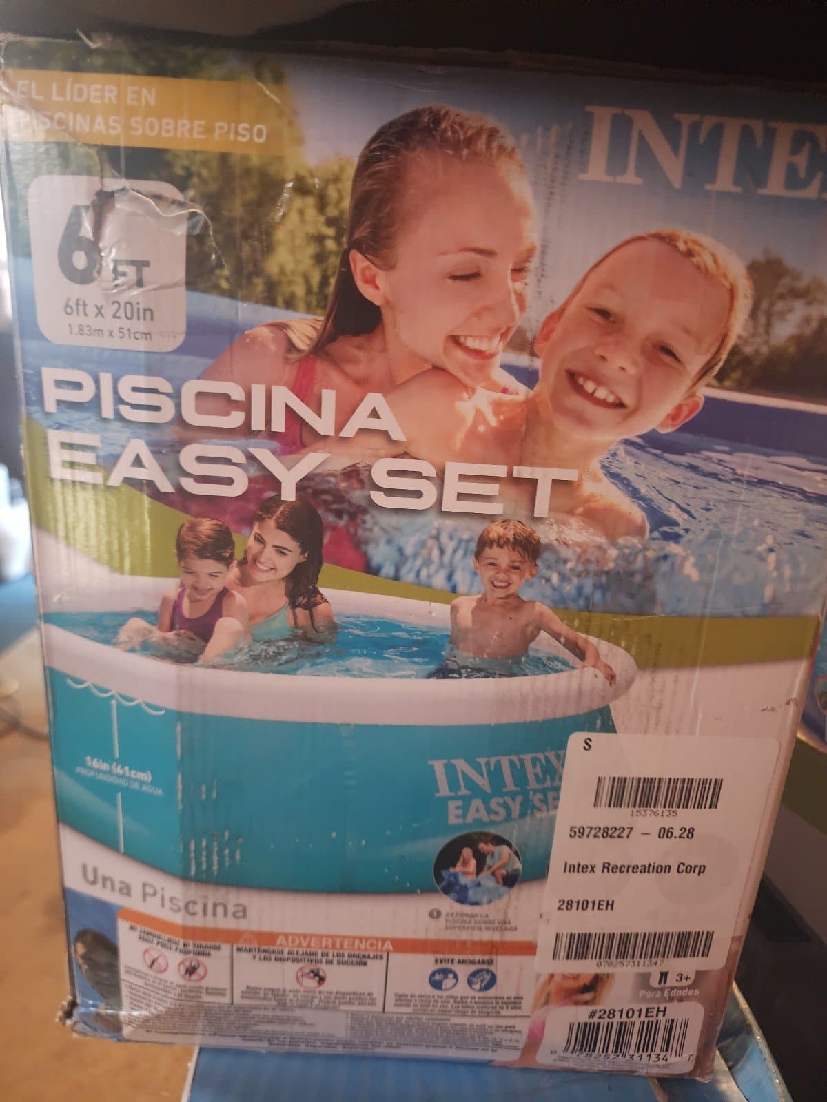 Piscina 6ft Easy Set Pool