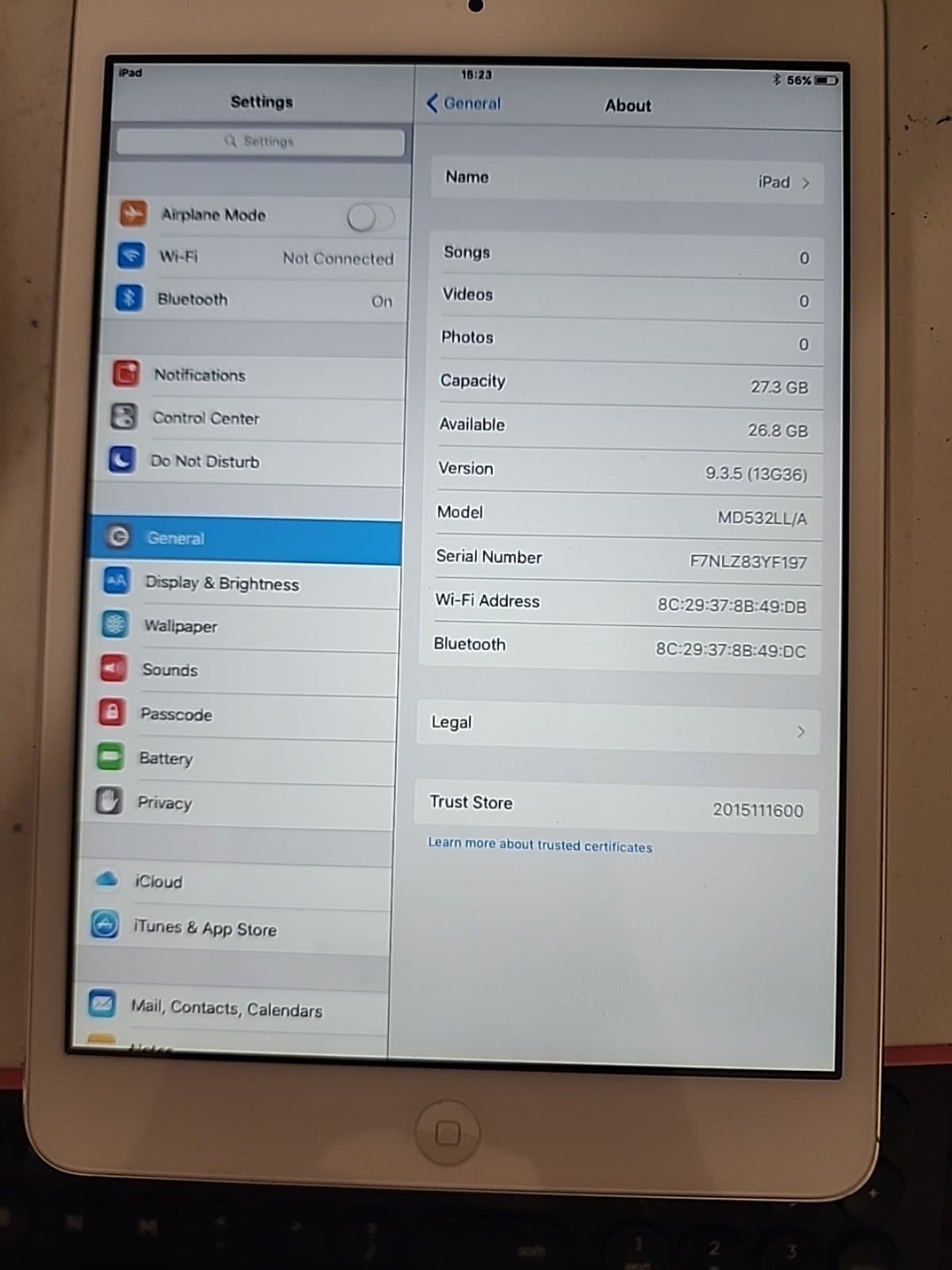 iPad mini 1st generation White & Silver