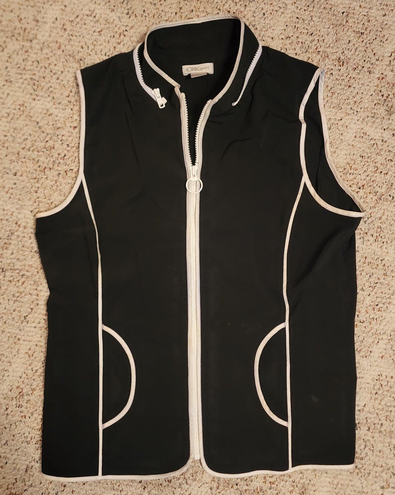 CBK Sport Black Vest sz M