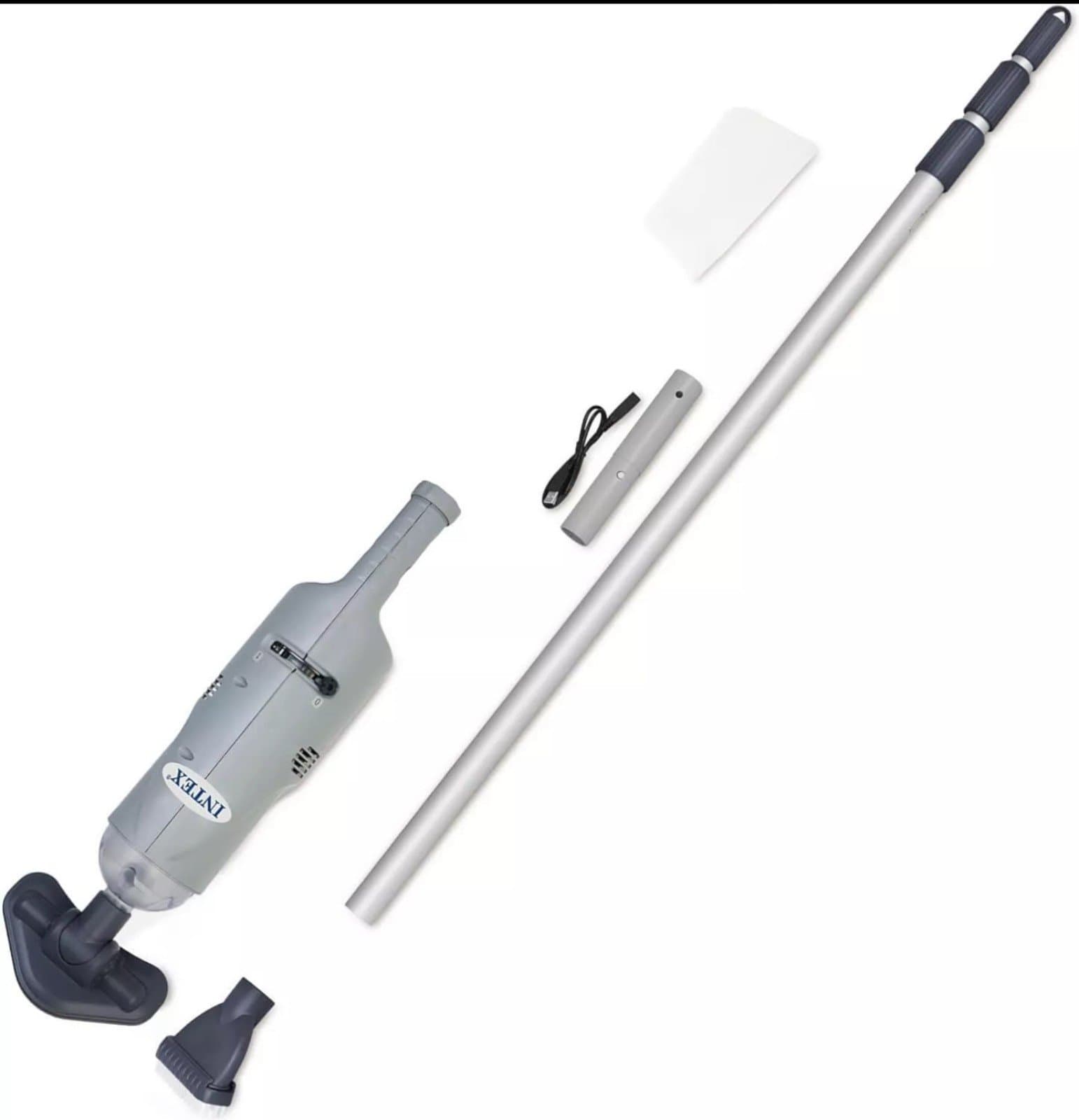Intex Rechargeable Handheld Swimming Pool Vacuum - D