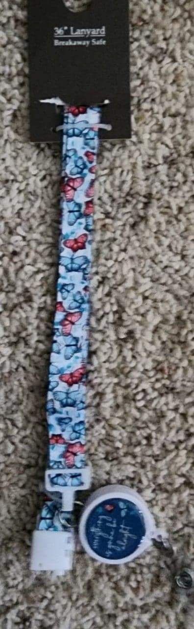 Butterfly Lanyard Breakaway Safe