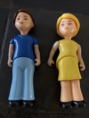 Vintage Little Tikes Mom And Dad Figures Unlock Nostalgia. Recreate Or Collect!