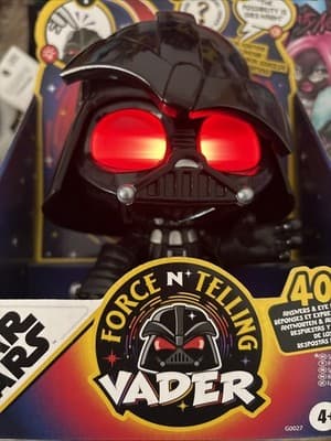 Star Wars Force N Telling Vader New In Box! 40+ Answers And Eye Expressions