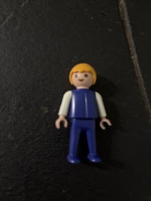 Vintage Playmobile People “boy” Blonde Hair