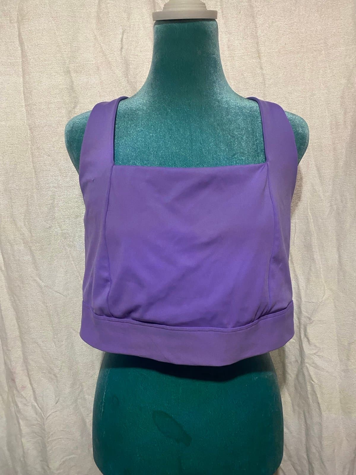 All in motion: purple sports bra - Image 1