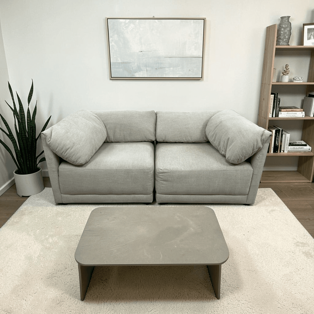 Burrow Range Pro 2-Seat Sofa - Georgia Clay - Performance Chenille - Image 1