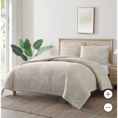 Queen Verbena Home 3-piece Comforter Set, Clarkson • STUNNING & CLASSY - Image 1