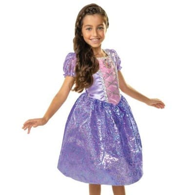 Disney Princess Rapunzel Dress Costume for Girls, Perfect for Party, Halloween O - Image 1