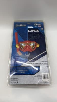 Marvel Avengers Iron Man Mask & Snorkel Set - Image 1