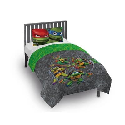 Teenage Mutant Ninja Turtles TMNT Twin / Full Comforter Set by Jay Franco - Image 1