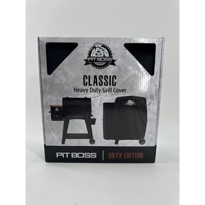 PIT BOSS classic heavy duty grill cover onyx edition - Image 1