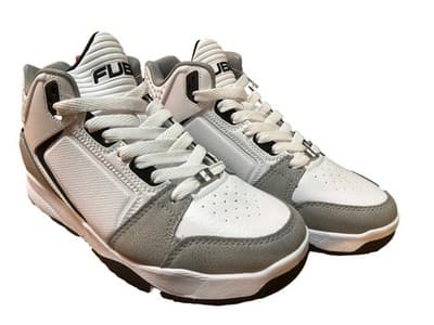 FUBU Men's Hustle Athletic Leisure Sneakers Sz 7 White Gray - Image 1