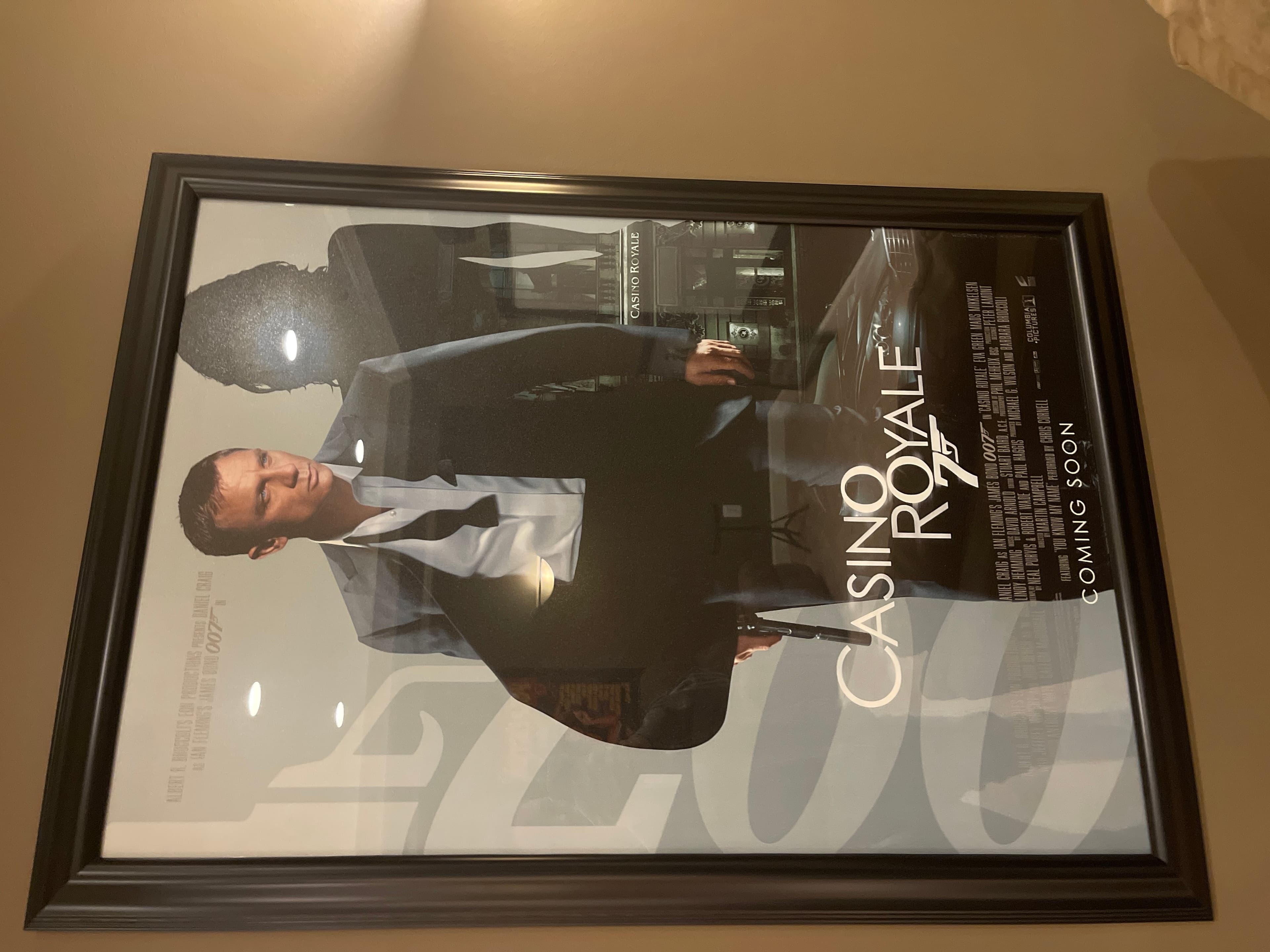 Casino Royale Movie Poster Framed 27x40 - Image 1
