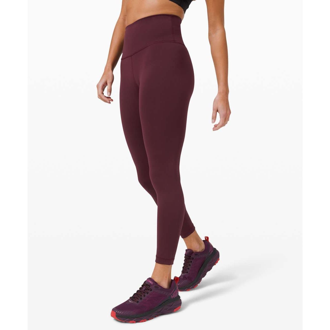Lululemon Wunder Train High-Rise Tight 25" Cassis Size 0 - Image 1