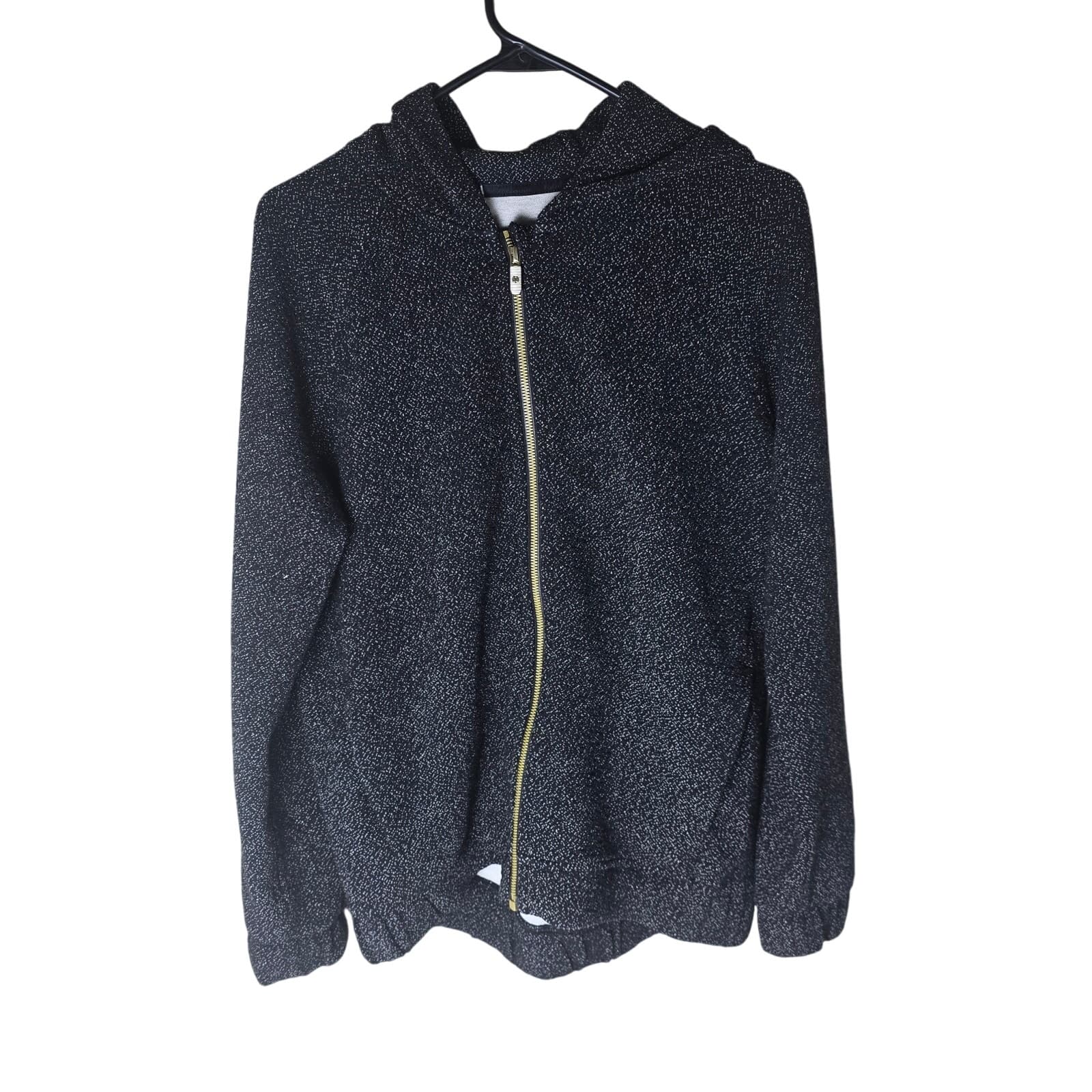 Lululemon Pave New Ways Full-Zip Hooded Sweatshirt - Black & White - Small - Image 1