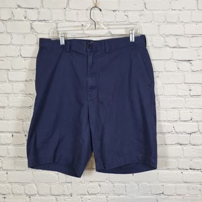 Polo Ralph Lauren Men's 34 BlueTwill Casual Classic Chino Shorts