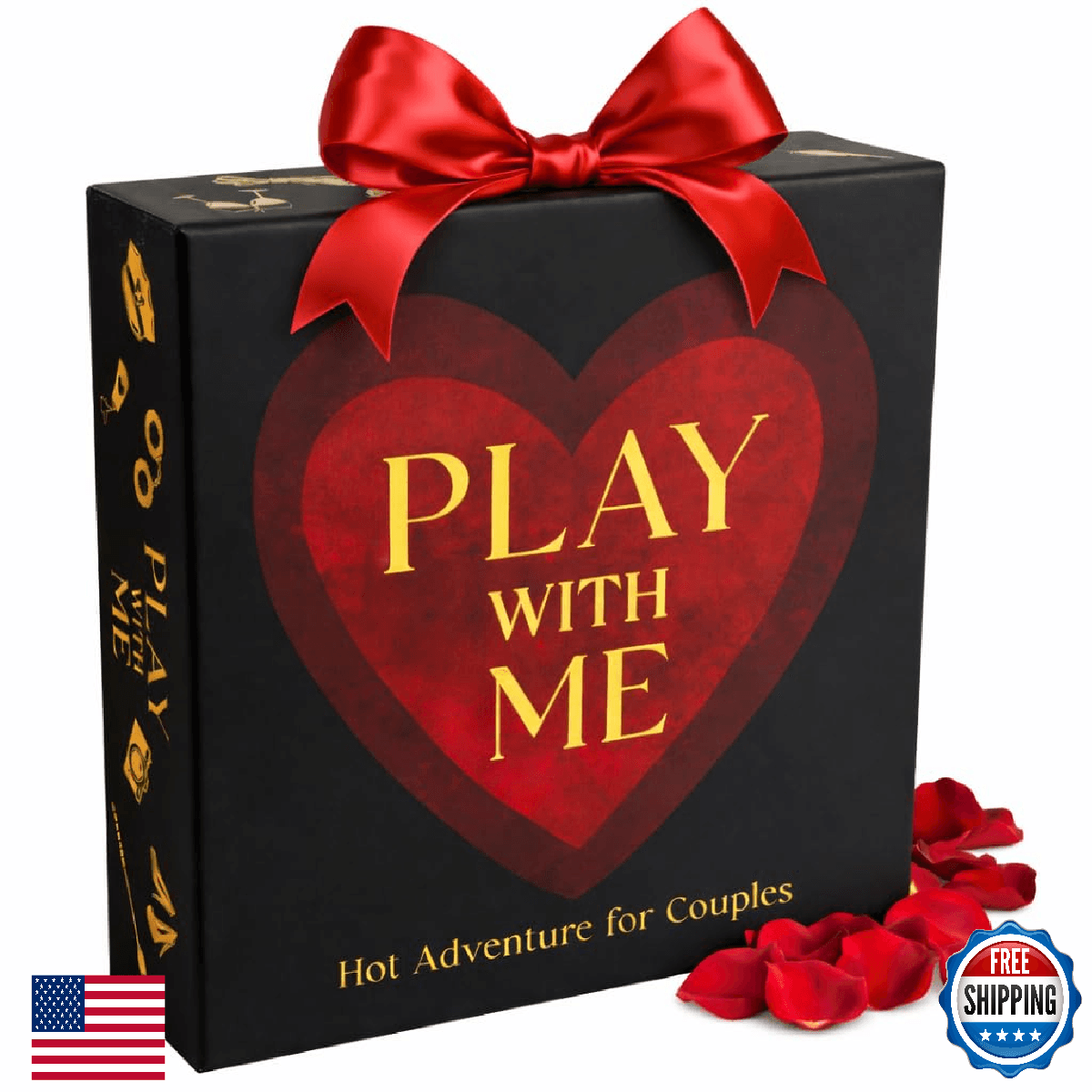 COCO ADULT Romantic Couples Board Game – 300 Spicy Date Night Dares & Conversati - Image 1