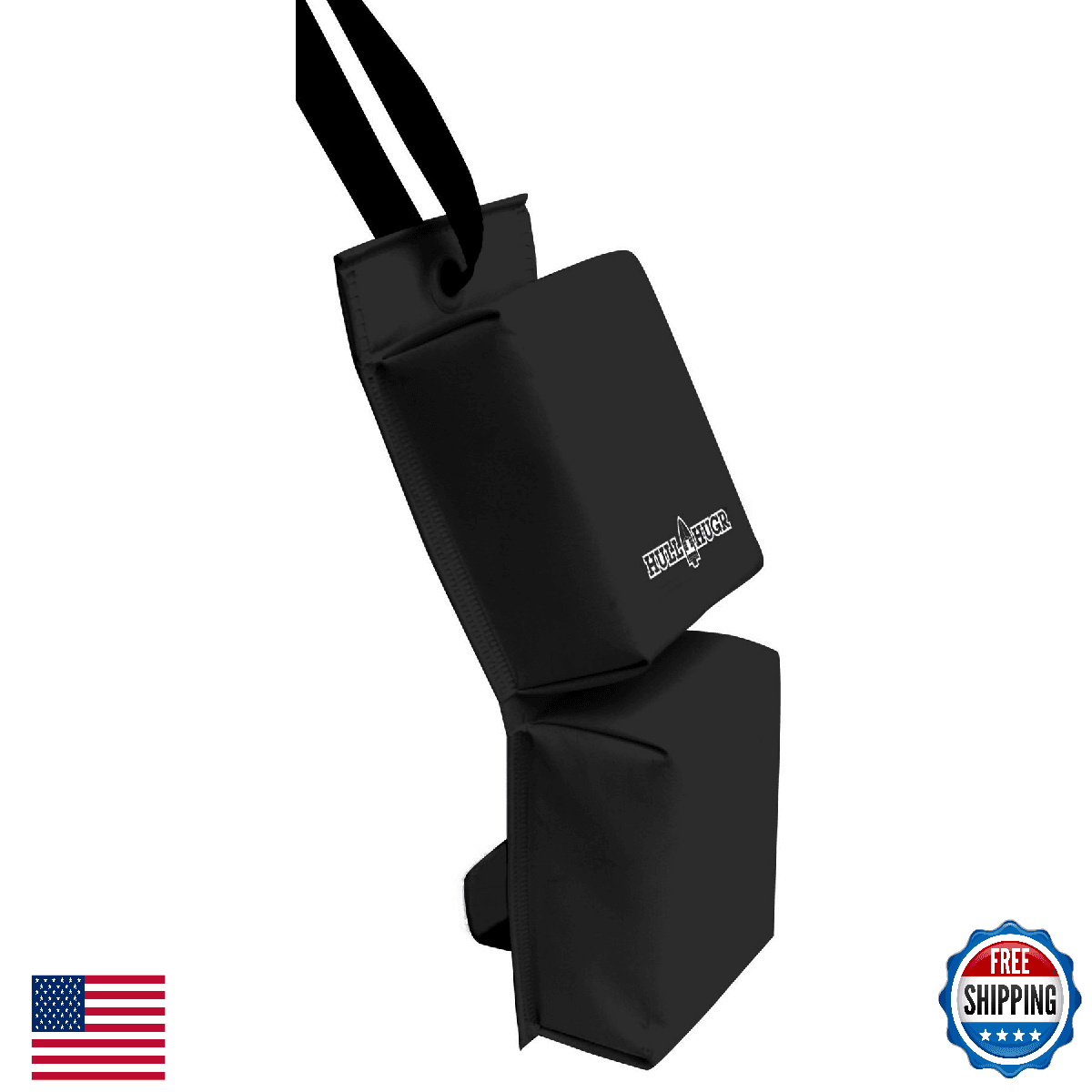 Hull Hugr PWC Fender Black - Protects PWC from Docks, Hinged Design - Image 1