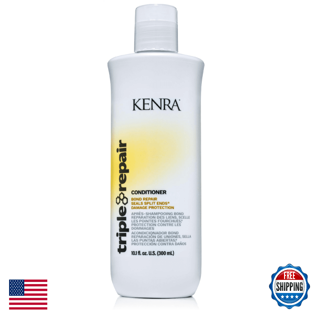 Kenra Professional Triple Repair Conditioner | Repairs Weak/Broken Hair Bonds - Image 1