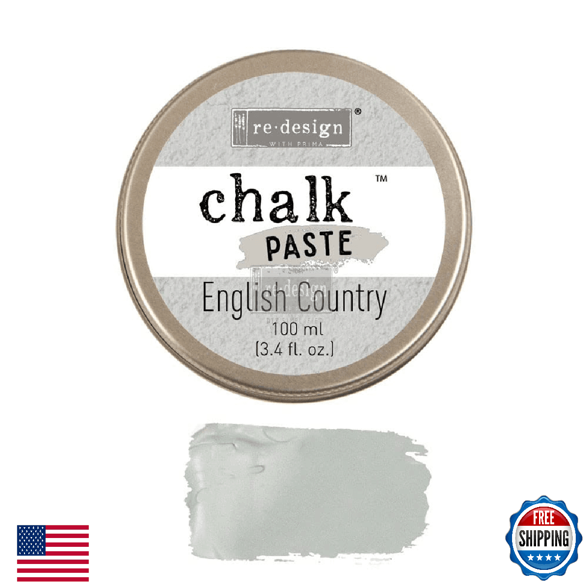 Prima Marketing REDESIGN Chalk Paste - English Country - Image 1