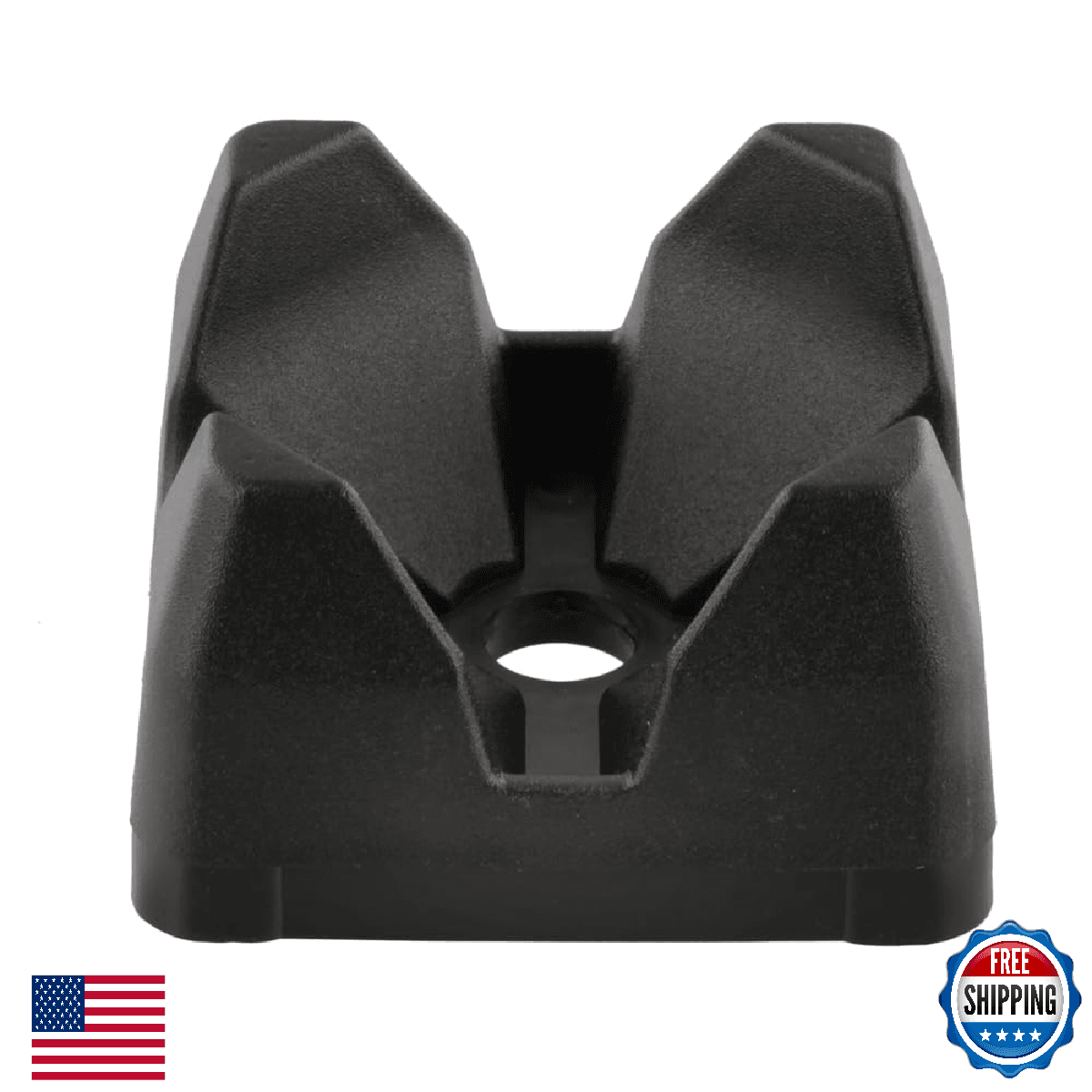 Scotty #3022 Weight Mate Black Small - Secure Downrigger Weight Holder (2-Pack) - Image 1