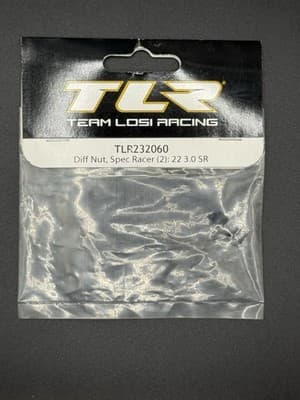 Team Losi Racing TLR232060 Diff Nut, Spec Racer (2): 22 3.0 SR - Image 1