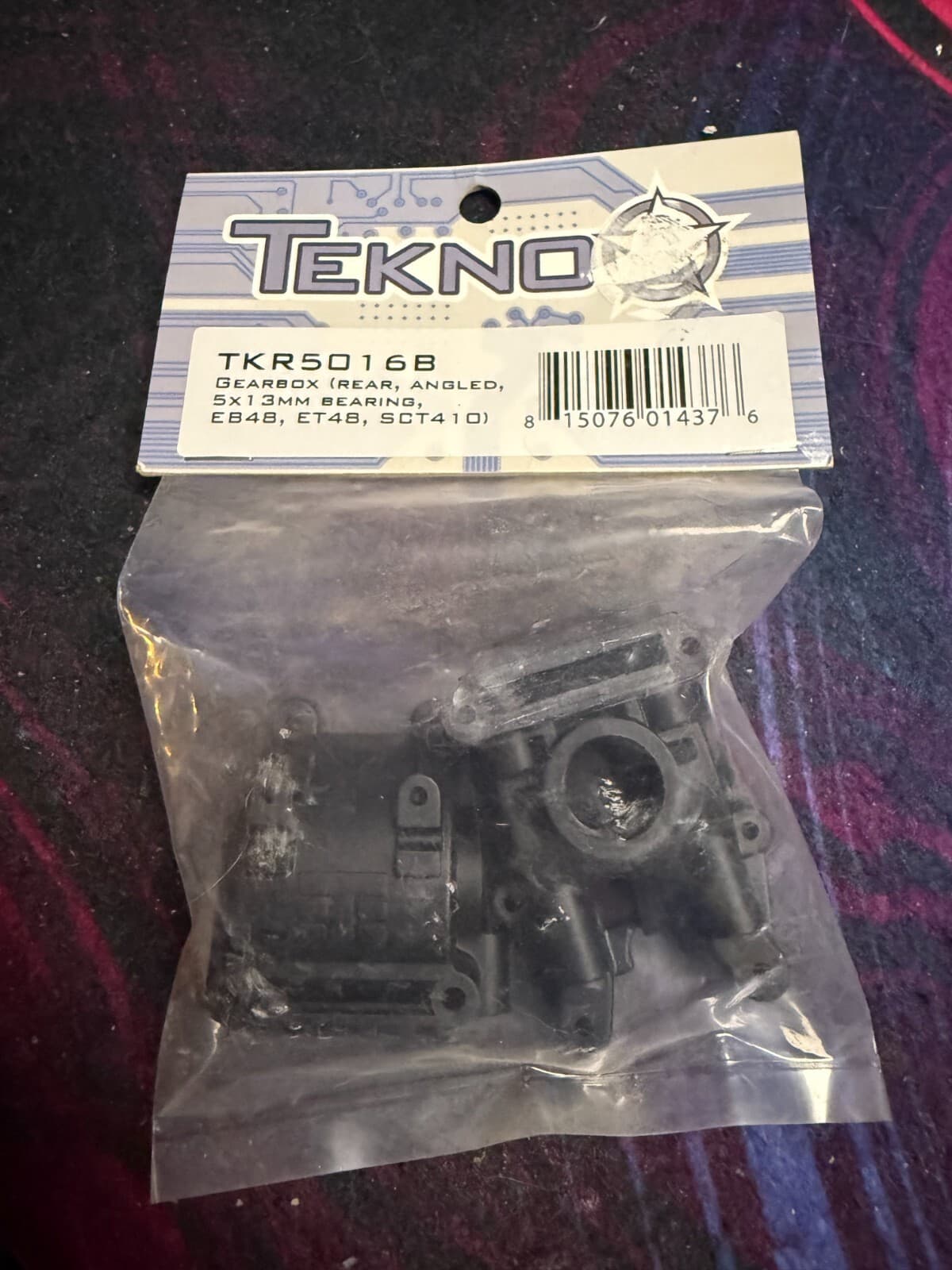 Tekno RC TKR5016B Rear Angled Gearbox - Image 1