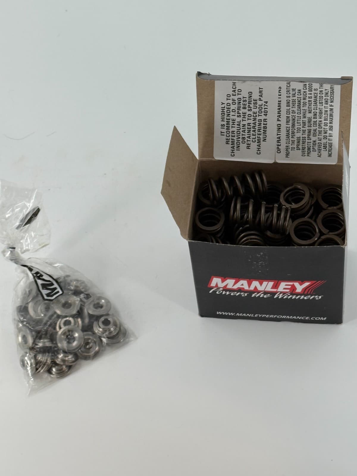 Manley Titanium Retainer & Valve Spring Kit for Toyota/Lexus 3UR 1UR V8 Engines - Image 1