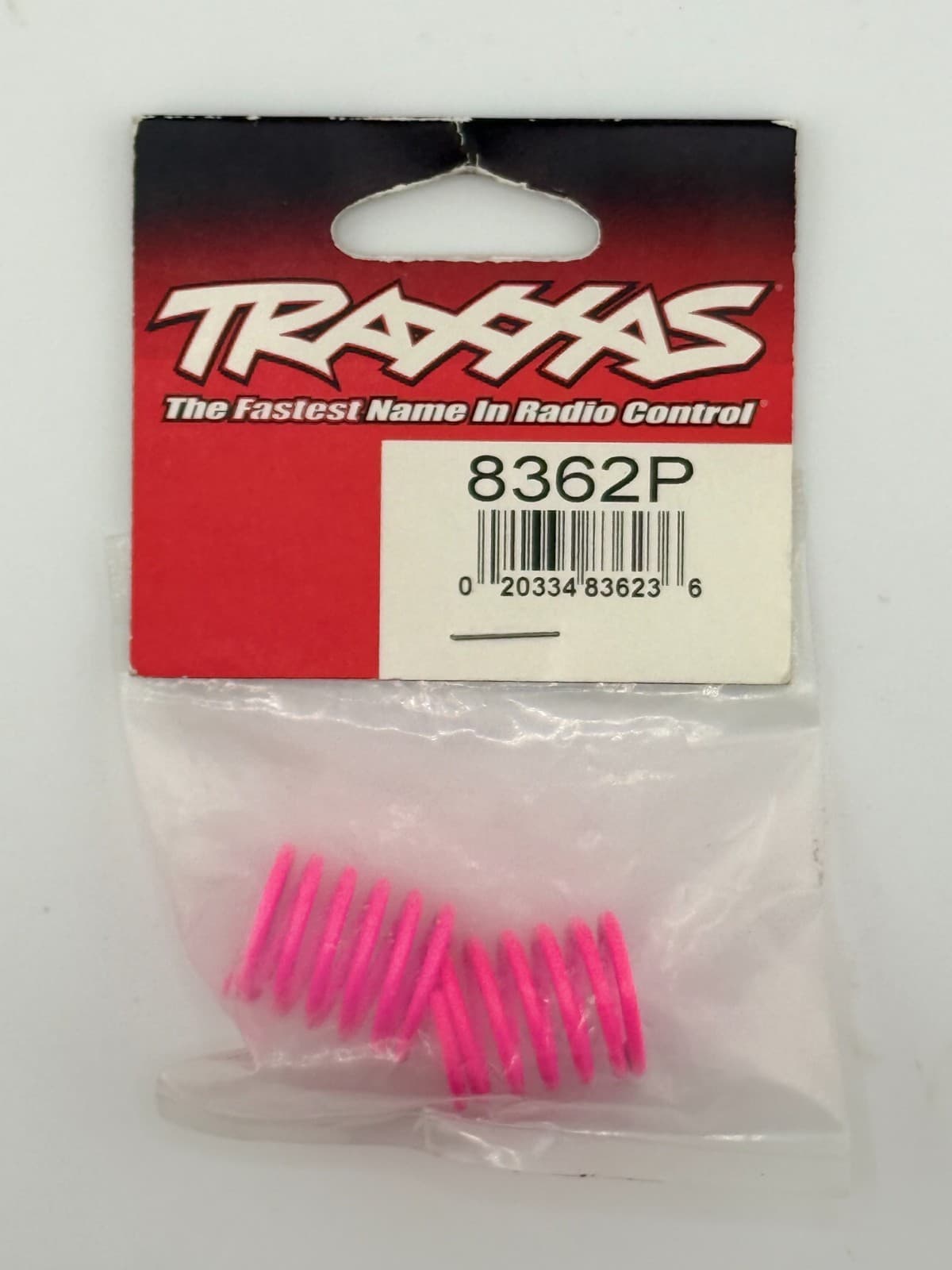 Traxxas 8362P shock Spring Pink 3.7 rate (2) 4-Tec 2.0 / Ford GT - Image 1