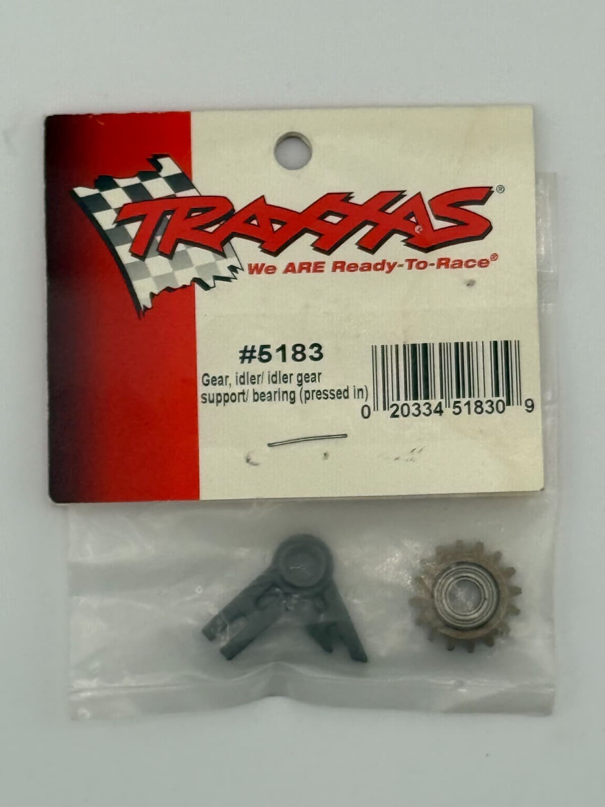Traxxas 5183 Idler Gear with Support Pressed in Bearing T-Maxx 3.3 - Image 1