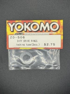 Yokomo ZD-506 Differential Drive Rings (2) Locking Type