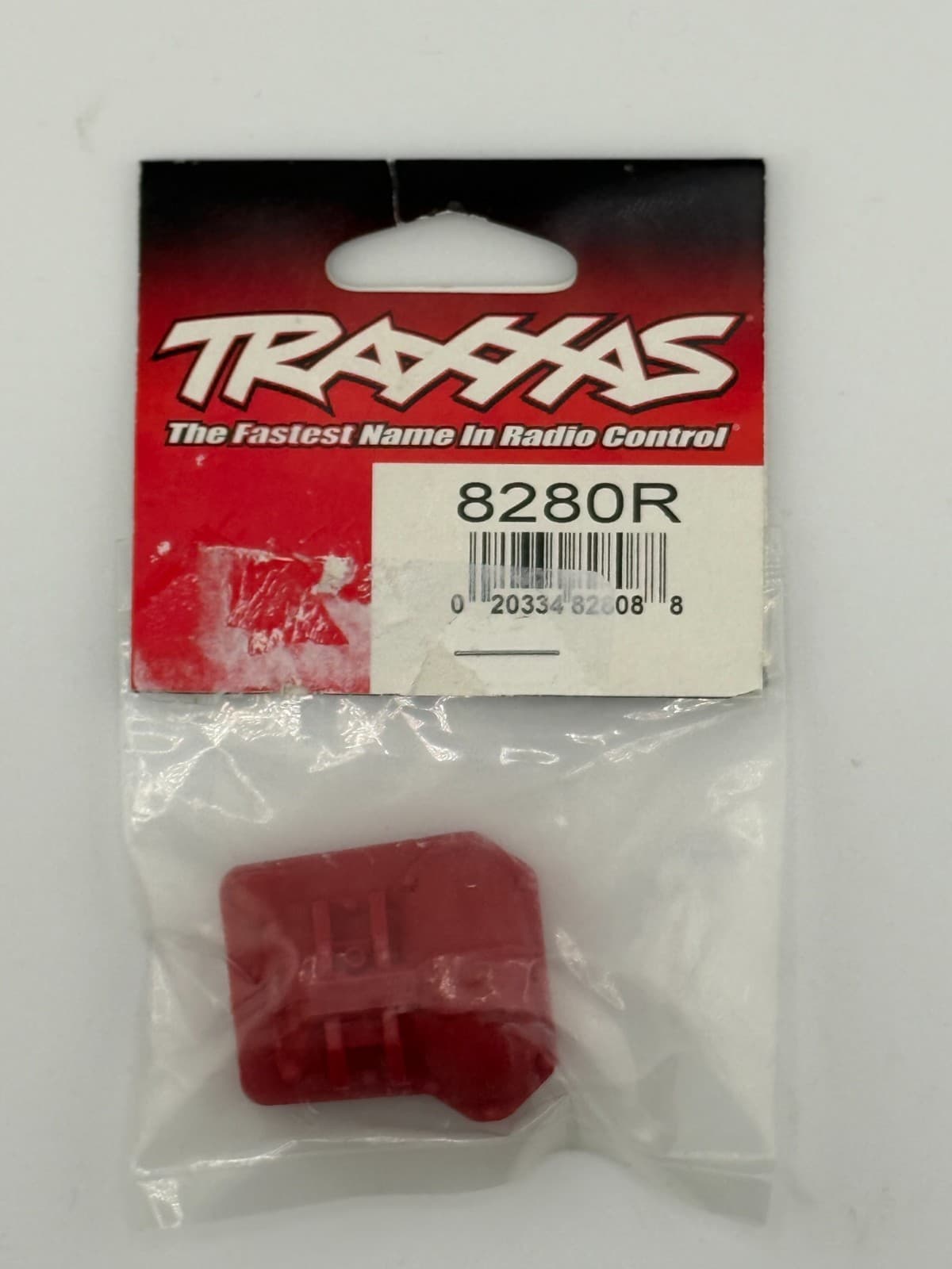 Traxxas 8280R Differential Cover Front or Rear (Red): TRX-4