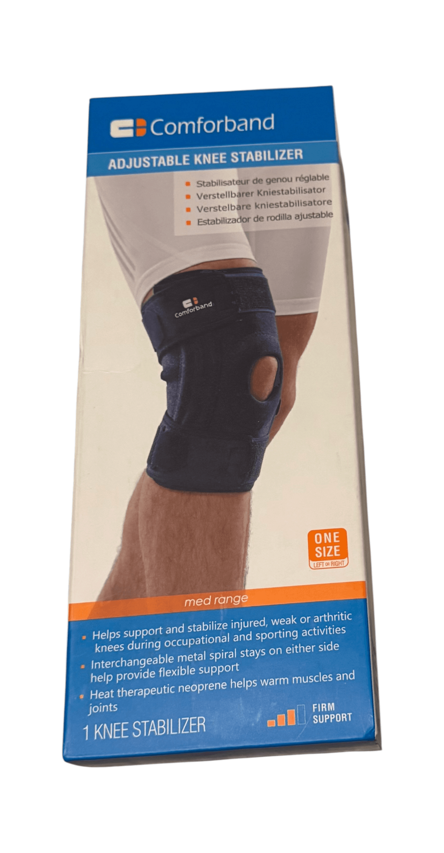 Comfortband Adjustable Knee Stabilizer One Size - Image 1