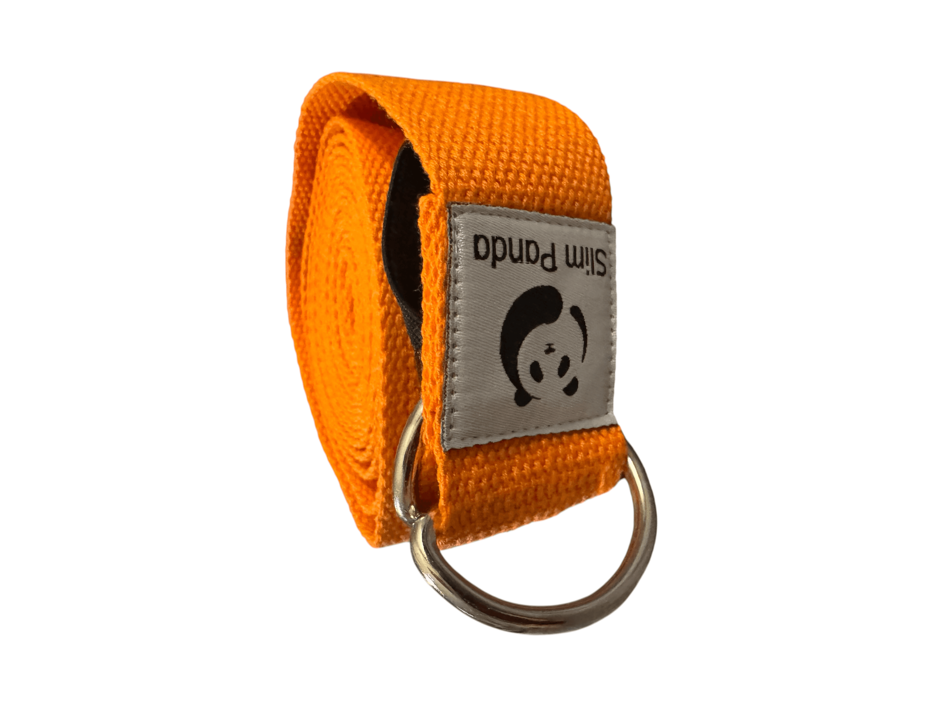 Slim Panda Orange D-Ring Belt - Image 1