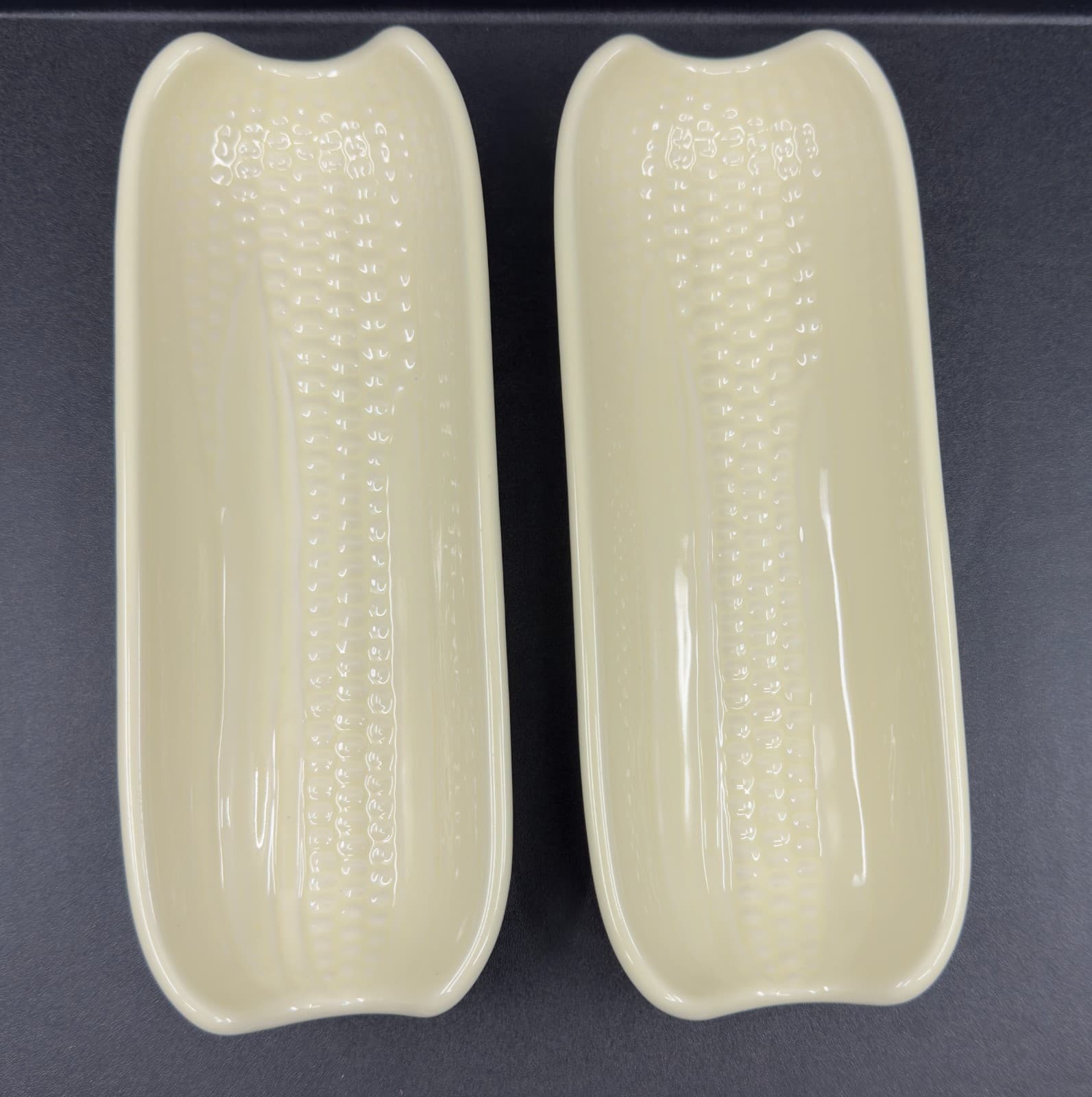 Pfaltzgraff Tea Rose Corn Holders Set of 2 - Image 1