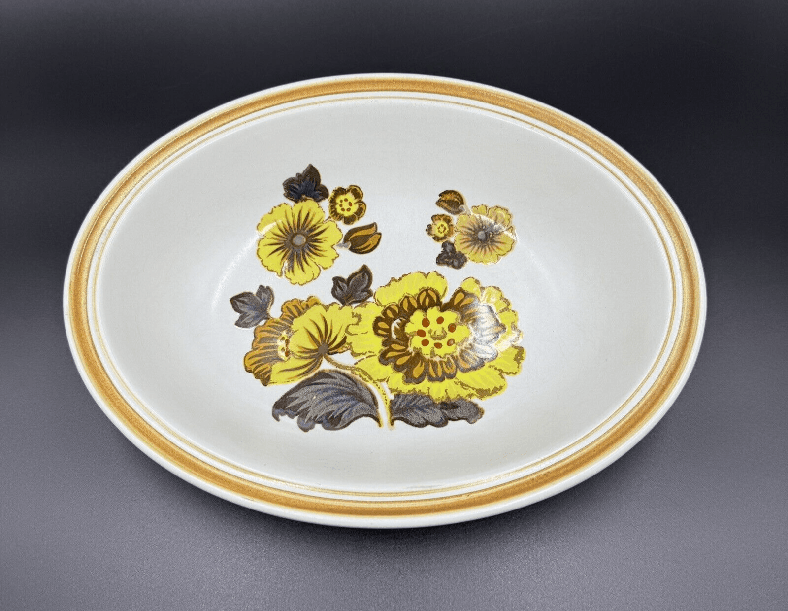 Royal Doulton England Lambeth Ware FOREST GLEN Oval Serving Bowl 10.5" - Image 1