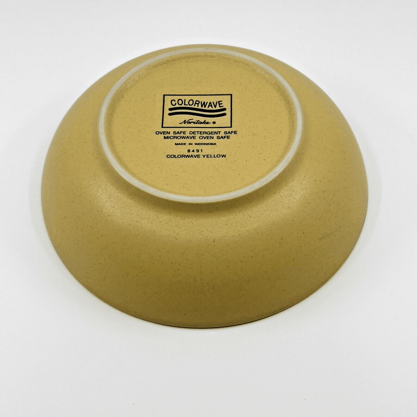 Noritake Colorwave Stoneware Coupe/Cereal Bowl 7" Yellow #8491 - Image 1