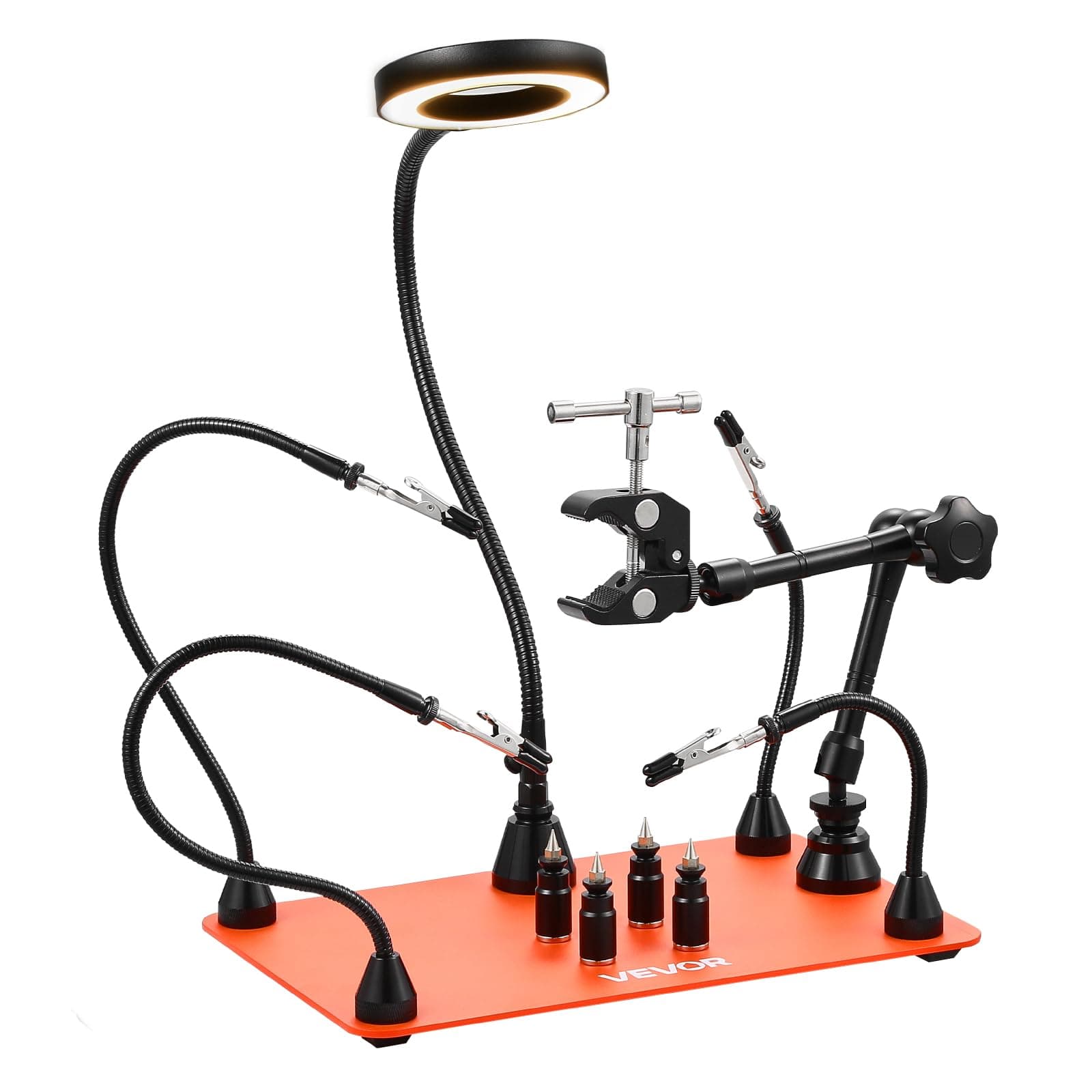 Vevor Magnetic Helping Hands Soldering Station Third Hand Soldering Tool Goosene - Image 1