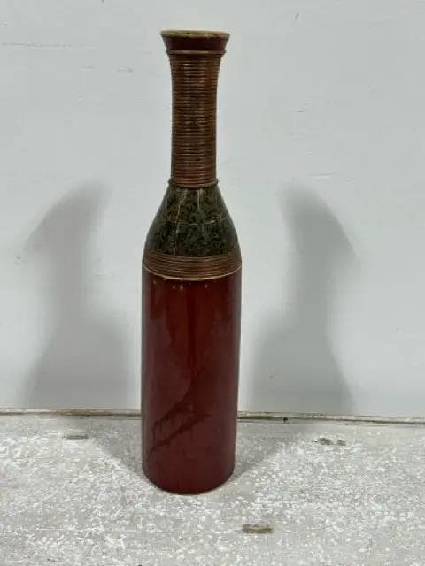 Red & Bronze Vase - Image 1