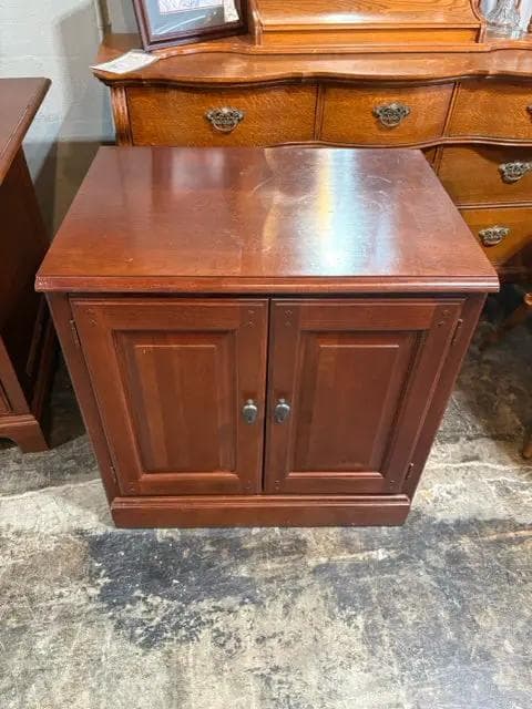 Hooker Cherry 2 Door Cabinet - Image 1