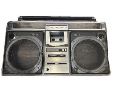 SHARP GF-505SB Boombox Front Panel Parts - Image 1