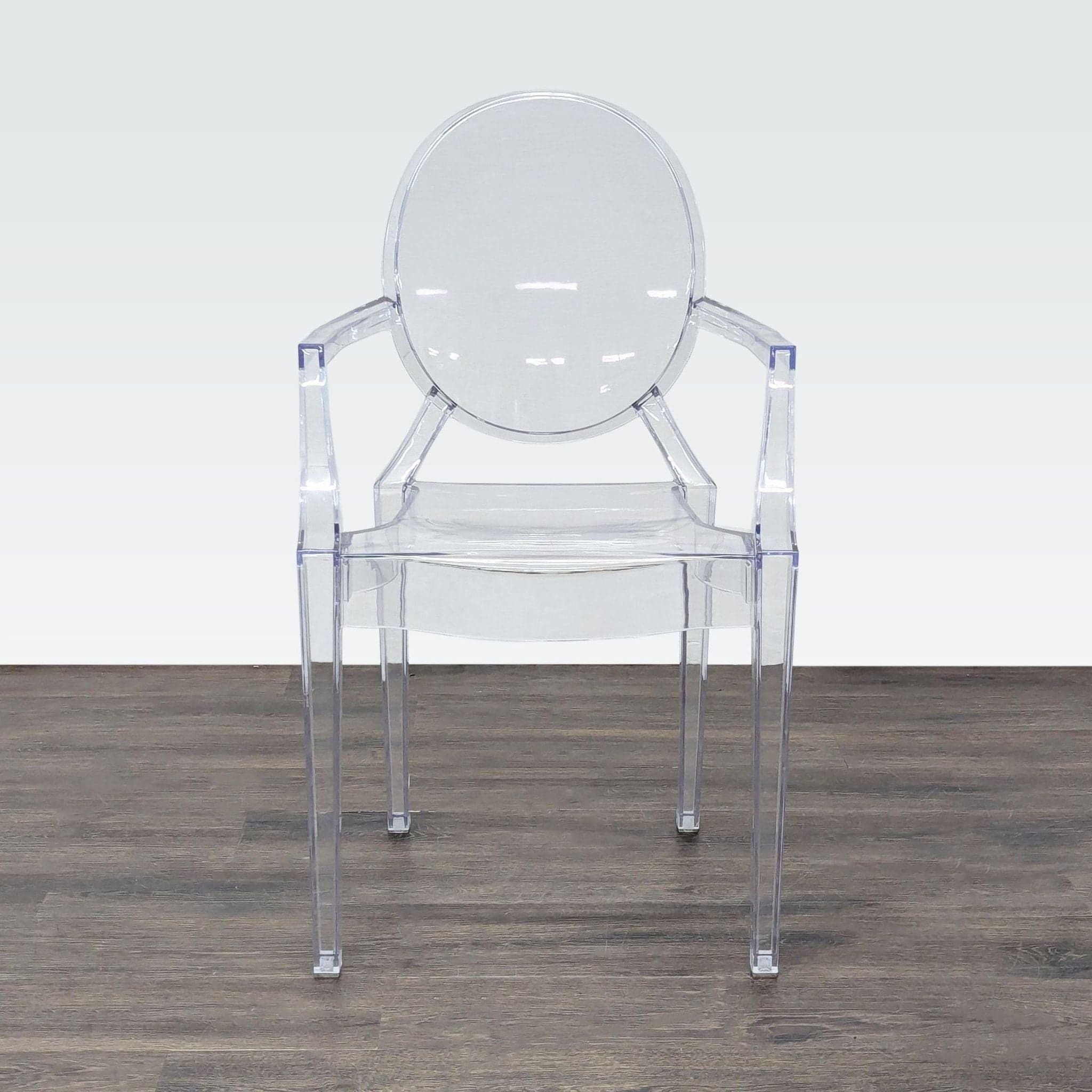 Acrylic Louis XVI Ghost Chair - Image 1