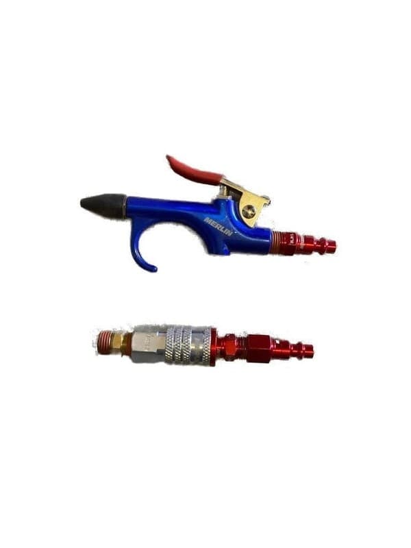 Merlin Professional Air Blow Gun with Rubber Tip and 1/4 in. NPT Quick Connect C - Image 1