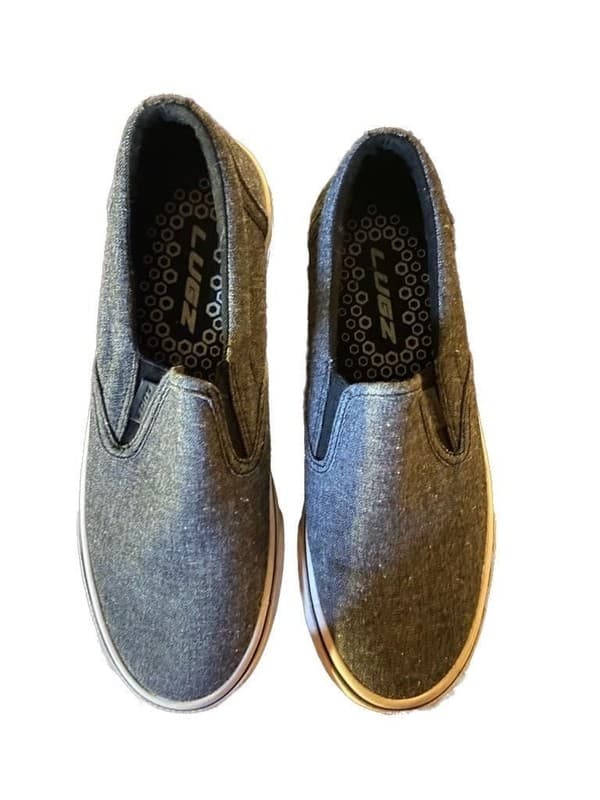 Lugz Men's Clipper Slip-On Sneaker Charcoal Grey Size 7.5 - Image 1