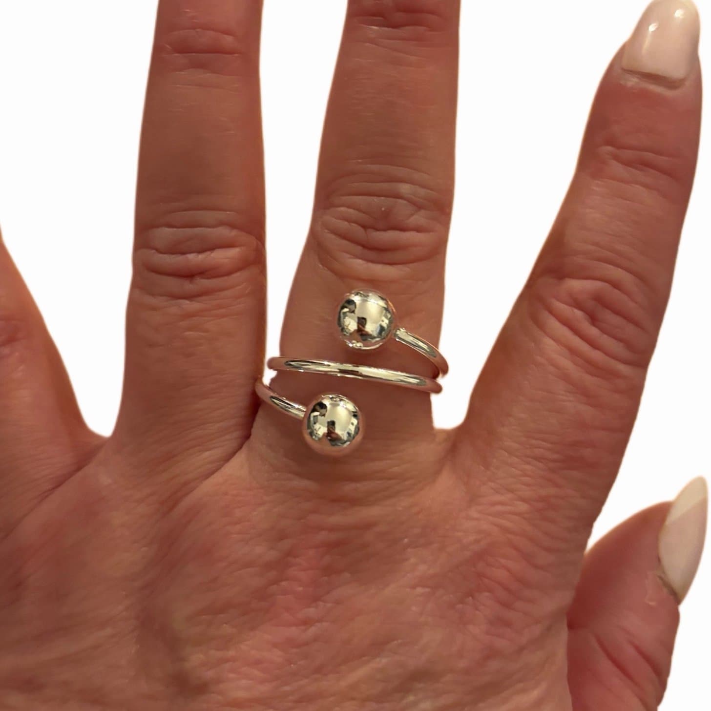 The Circle Ring in 925 silver - Image 1