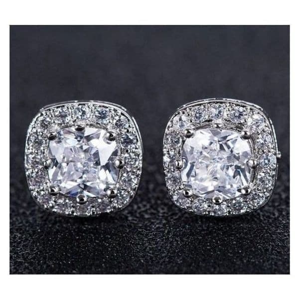 The Classical zircon studs in Sterling Silver - Image 1