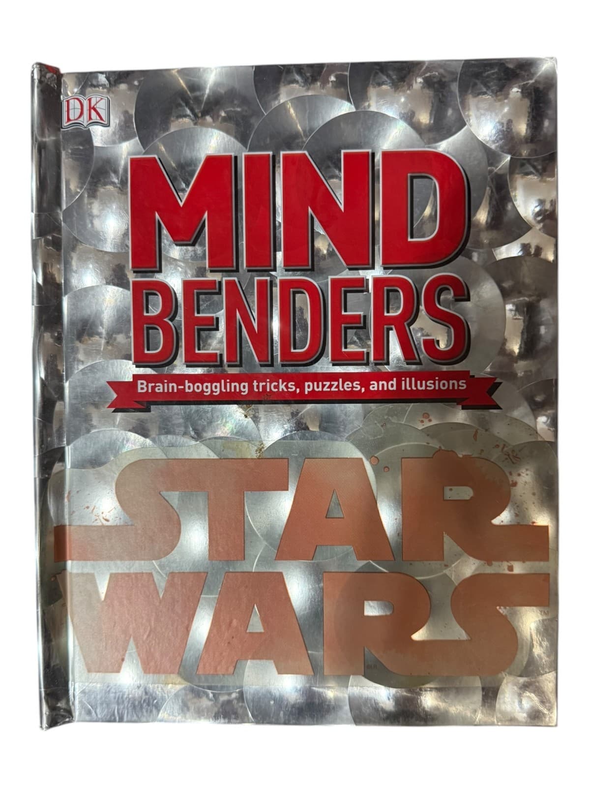Star Wars Mind Benders Brain-Boggling Tricks Puzzles and Illusion Book Hardcover - Image 1