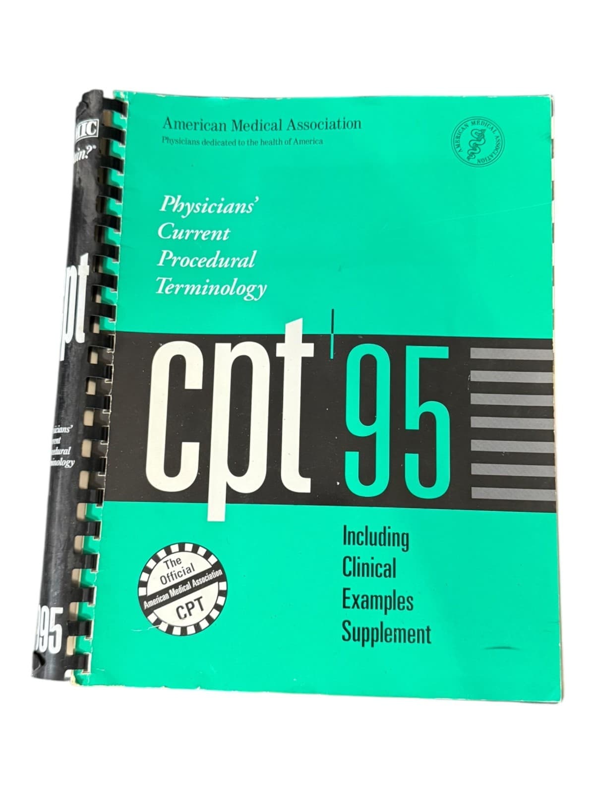 VTG 1995 CPT Physicians' Current Procedural Terminology AMA Medical Coding Book - Image 1